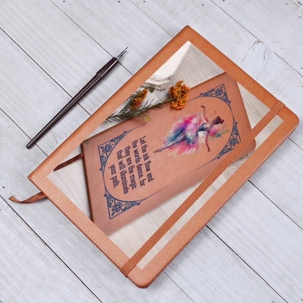DAD Leather Graphical Journal, Dancing Girl