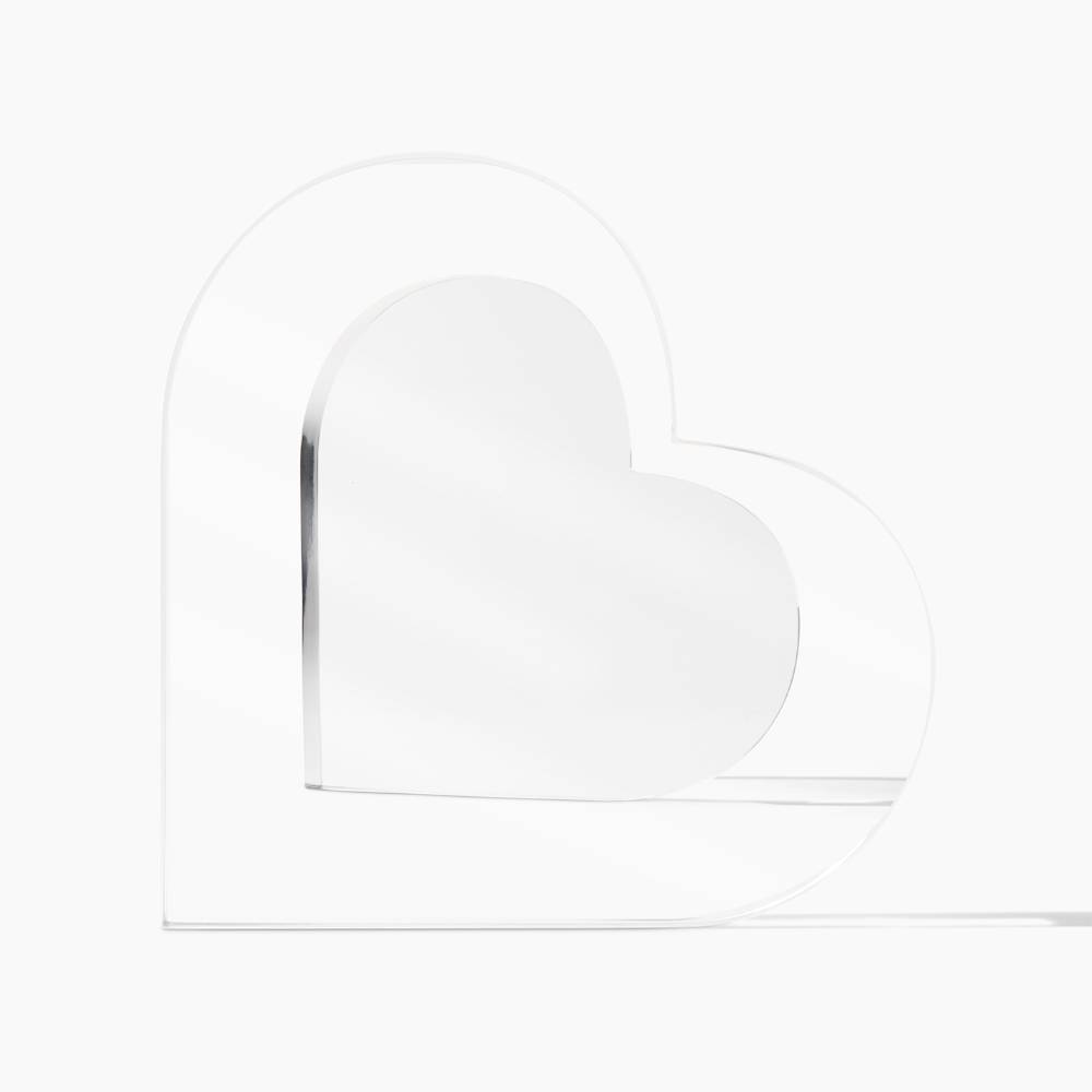 Acrylic Plaque, Heart Shape