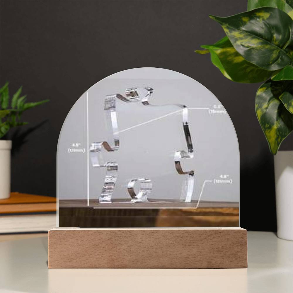 Acrylic Dome Plaque
