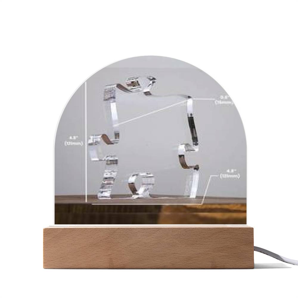 Acrylic Dome Plaque