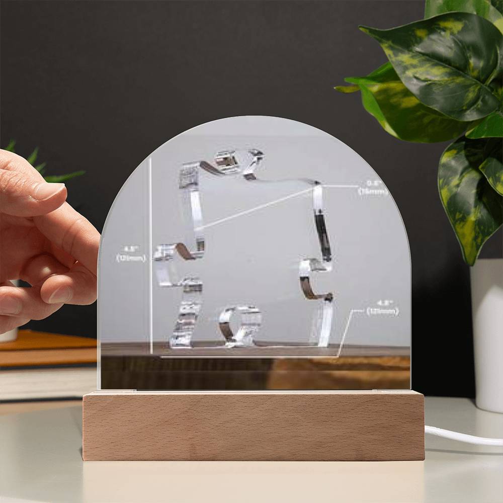 Acrylic Dome Plaque
