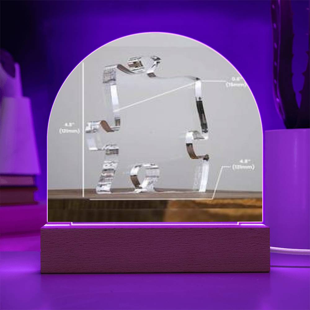 Acrylic Dome Plaque