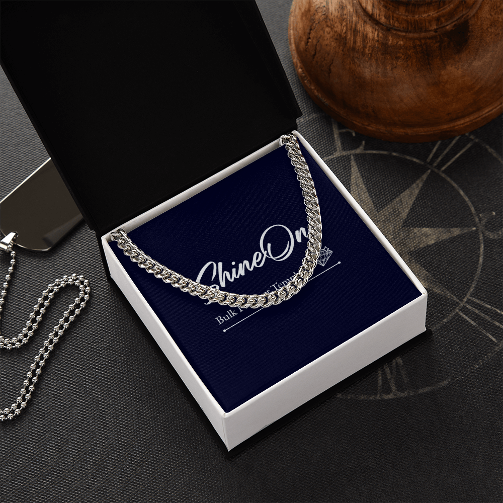 Cuban link name chain clearance