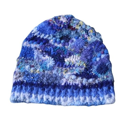 Freeform knitting Hat