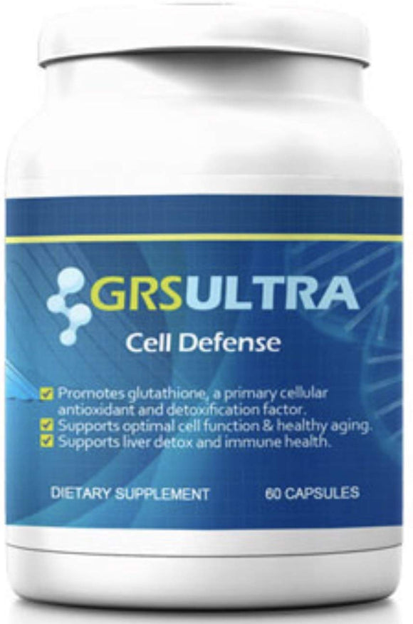 GRSULTRA  CELL DEFENSE 60 TAB. CELLULAR Antioxidnats and Detoxification factor